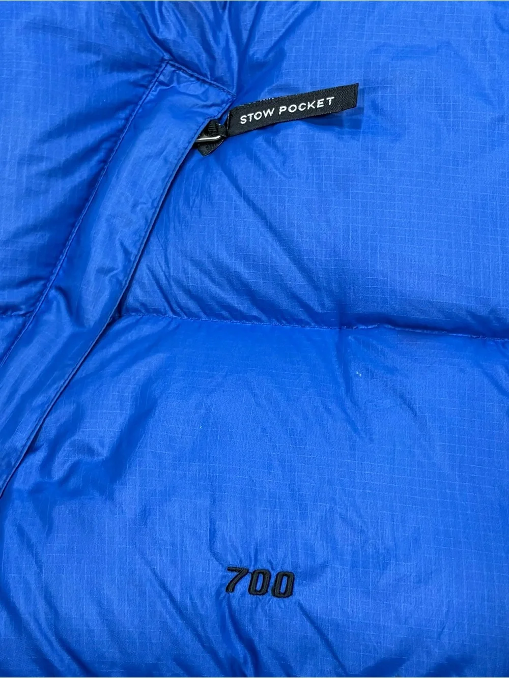Vintage The North Face 1996 Nuptse 700 Down Vest - Men's M - Blue/Black